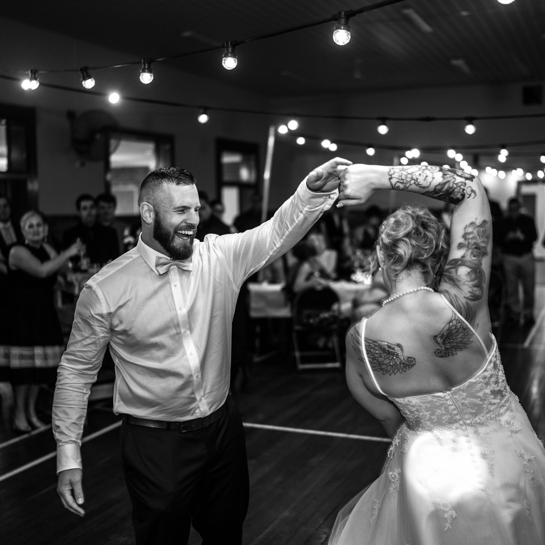 First dance reception celebration